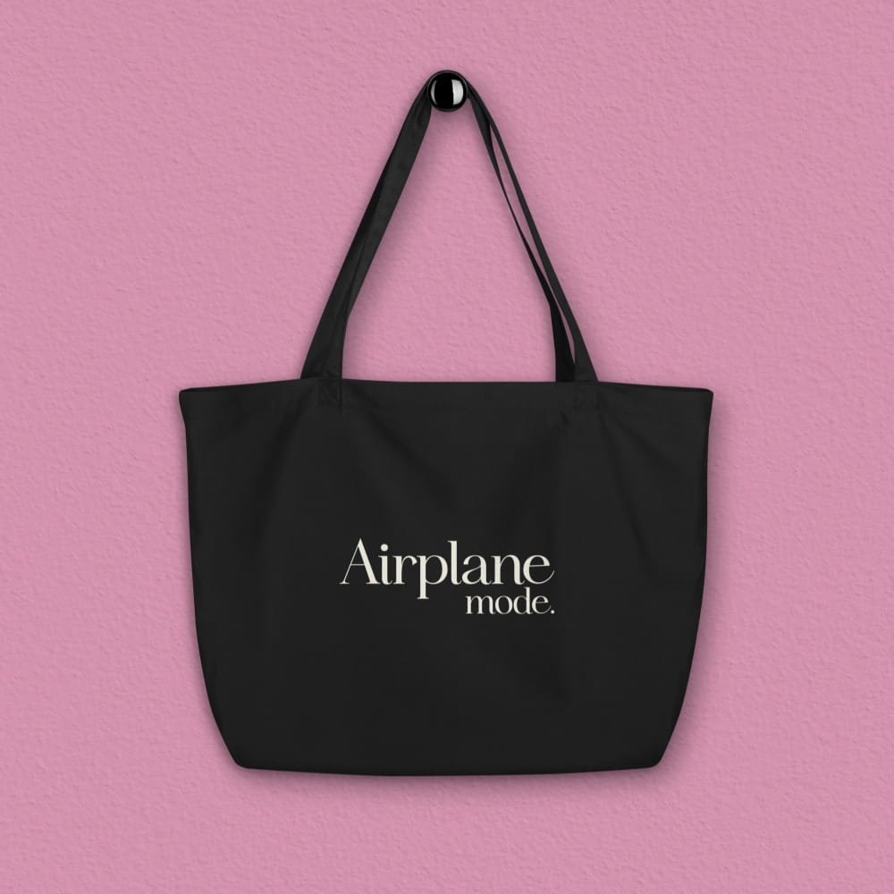 Totebag LG AirplaneMode hanging