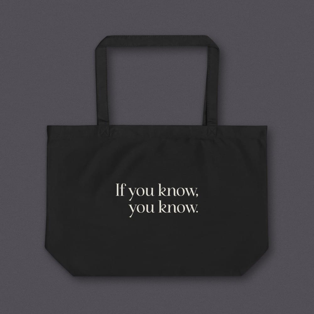 Totebag LG IfyouKnow