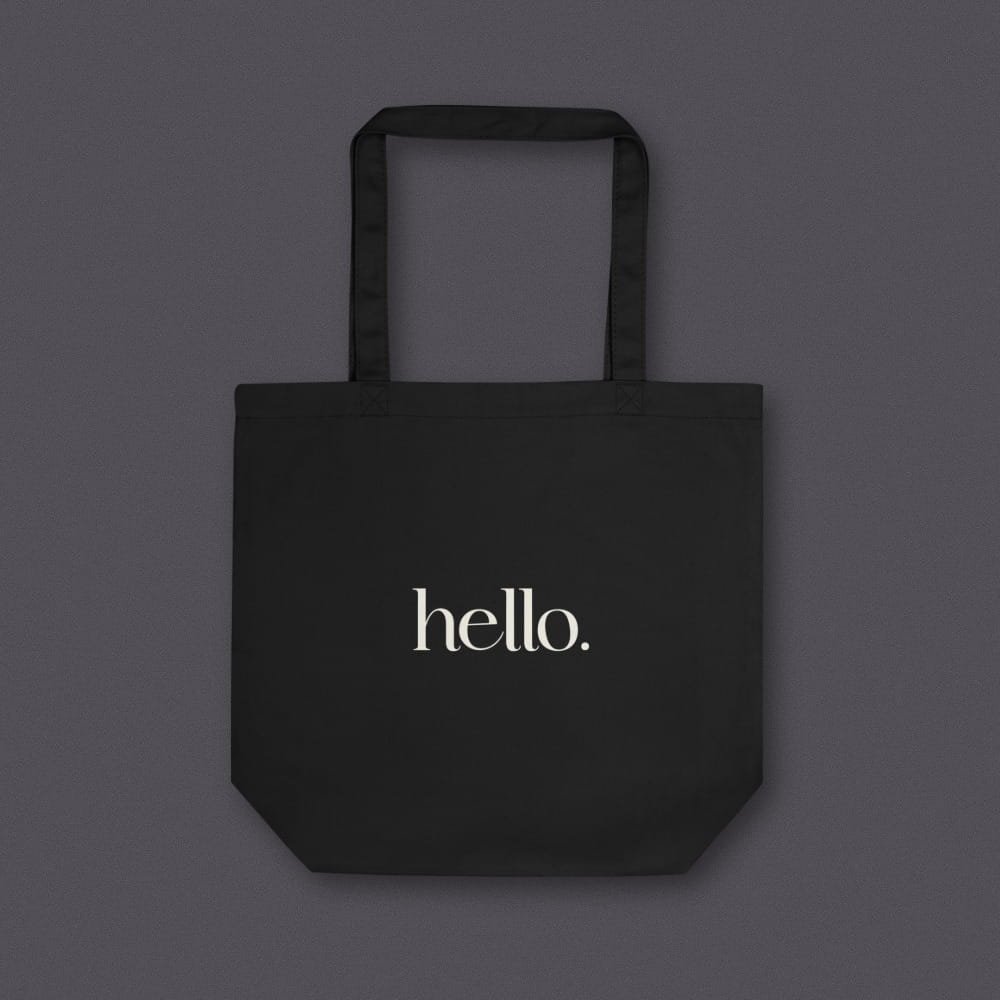 Totebag SM Hello