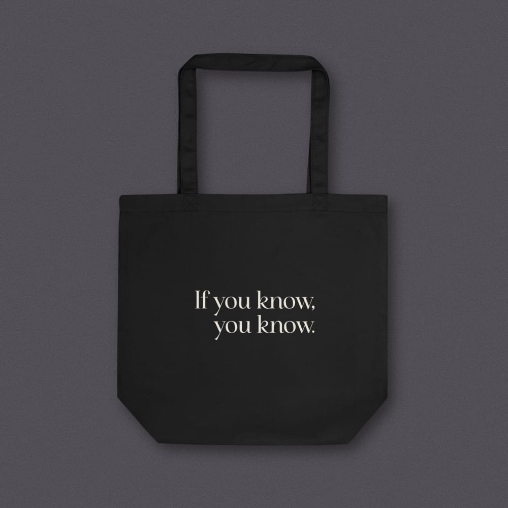 Totebag SM IfyouKnow